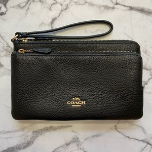 Coach Double Zip Wallet